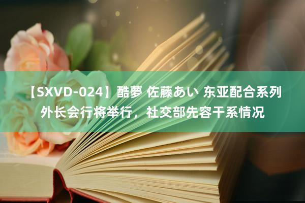 【SXVD-024】酷夢 佐藤あい 东亚配合系列外长会行将举行，社交部先容干系情况