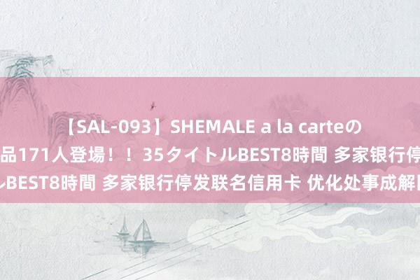 【SAL-093】SHEMALE a la carteの歴史 2008～2011 国内作品171人登場！！35タイトルBEST8時間 多家银行停发联名信用卡 优化处事成解围要津