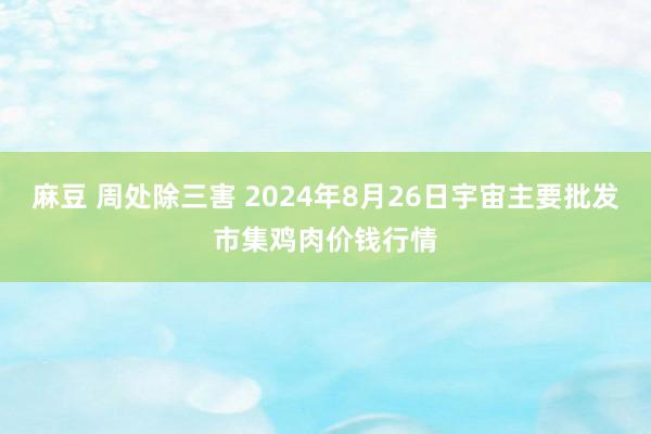 麻豆 周处除三害 2024年8月26日宇宙主要批发市集鸡肉价钱行情