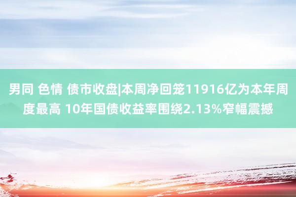 男同 色情 债市收盘|本周净回笼11916亿为本年周度最高 10年国债收益率围绕2.13%窄幅震撼